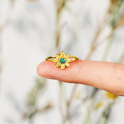 Golden Flower Ring