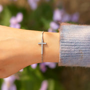 Minimalist Cross Bracelet