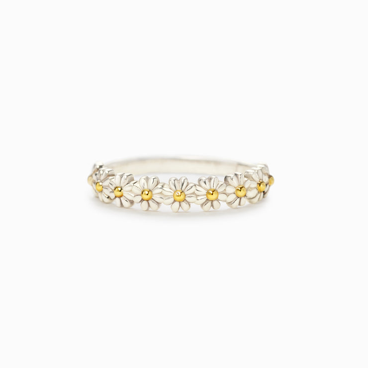 Personalized Think About You Every Daisy Ring