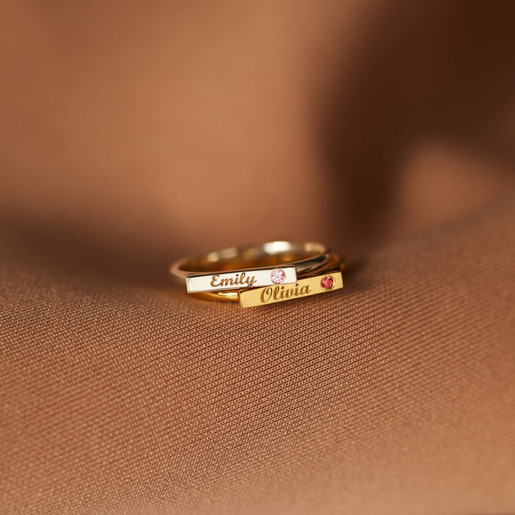 Minimalist Bar Ring