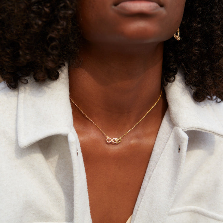 Infinity Heart Necklace