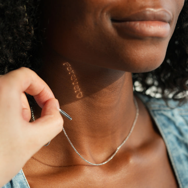 Forever Projection Bar Necklace