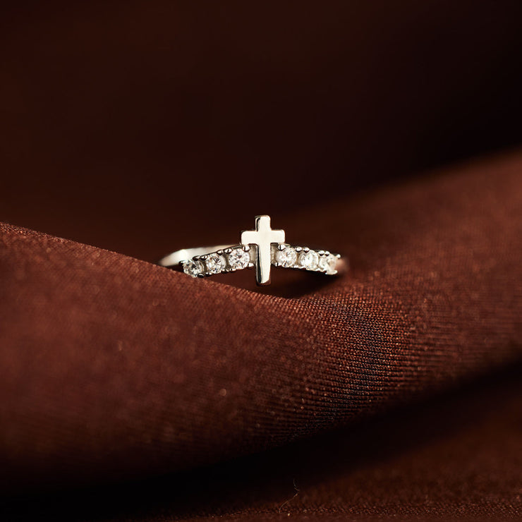 Cross Arch Ring