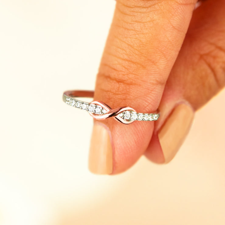 S925 Infinity Ring - My Daughter Forever 