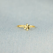 Golden Wildflower Ring