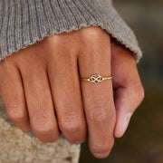 You Stole My Heart Infinity Heart Ring