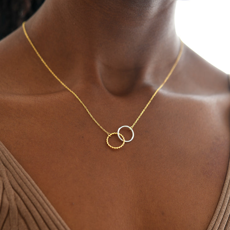 Interlocking Circle Necklace