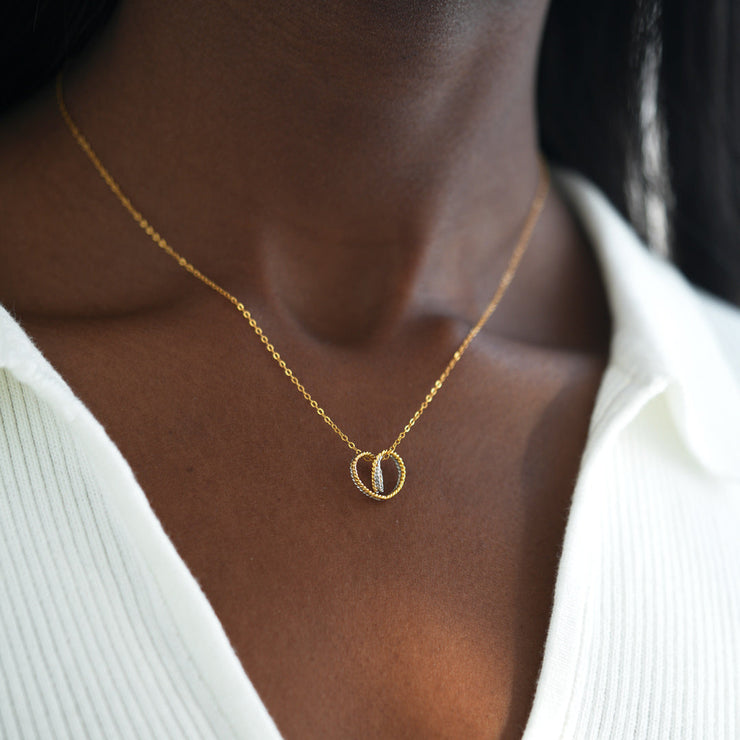 Knotted Heart Necklace