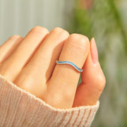 Minimalist Wavy Ring