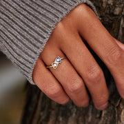 How Strong Of Our Love Can Be Duo Heart Ring
