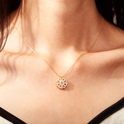 Magnetic Four Leaf Clover Necklace