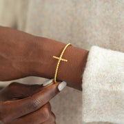 Twist Cross Bangle