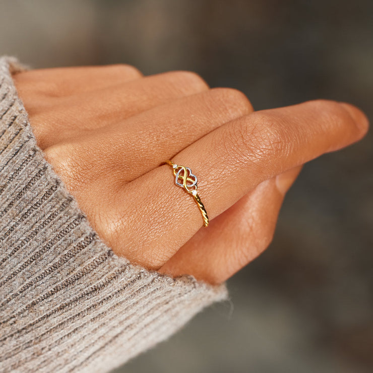 You Stole My Heart Infinity Heart Ring