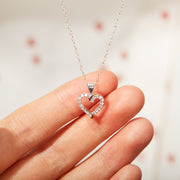 Layered Heart Necklace