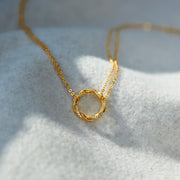 Twisted Pavé Necklace