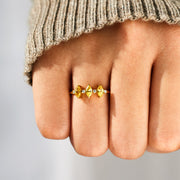 Triple Marquise Ring