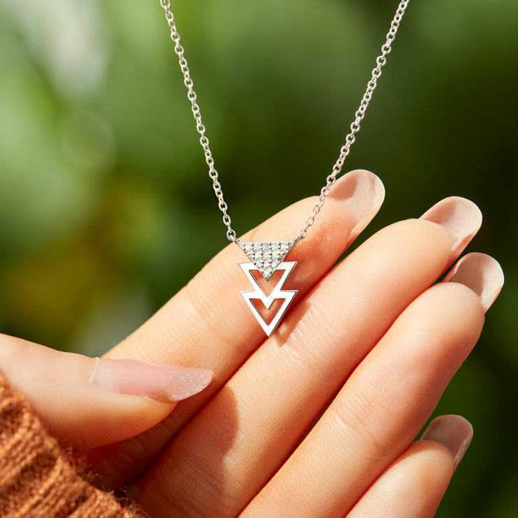 Triangles Necklace