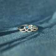 Minimalist Crown Ring