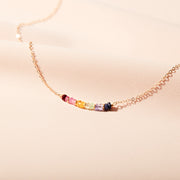 Rainbow Crystal Necklace