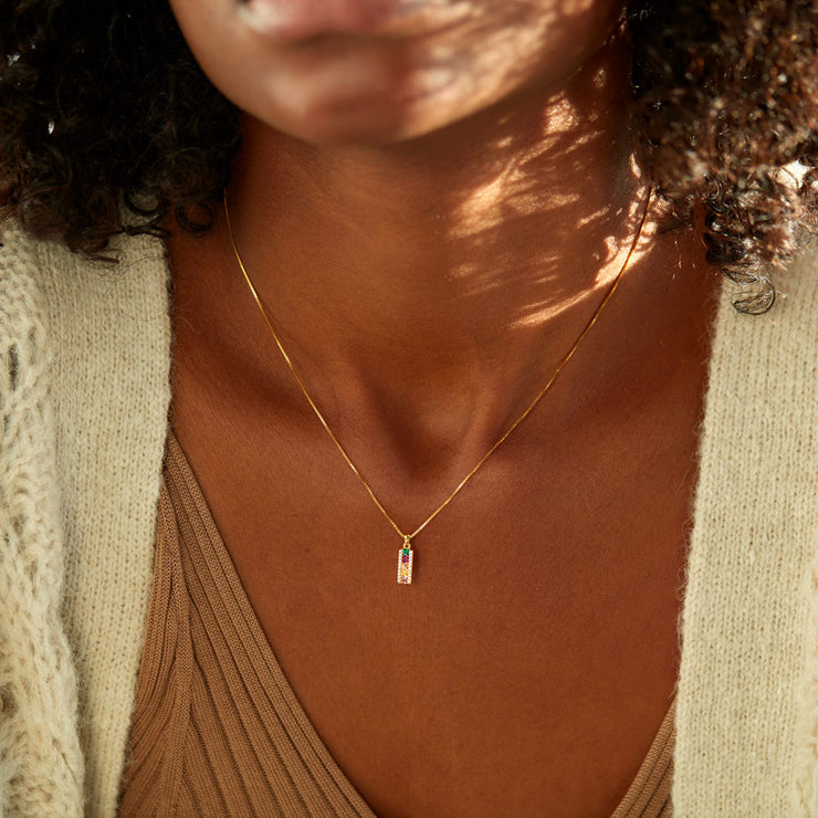 Rectangle Necklace