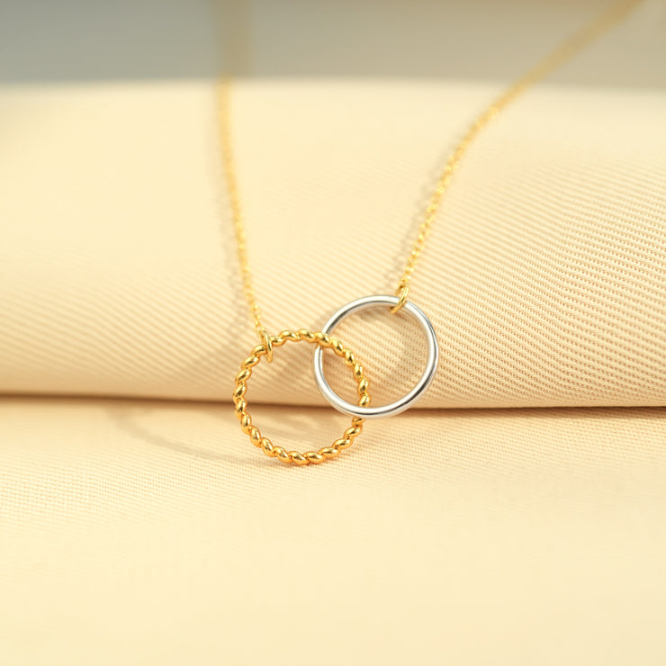 Interlocking Circle Necklace