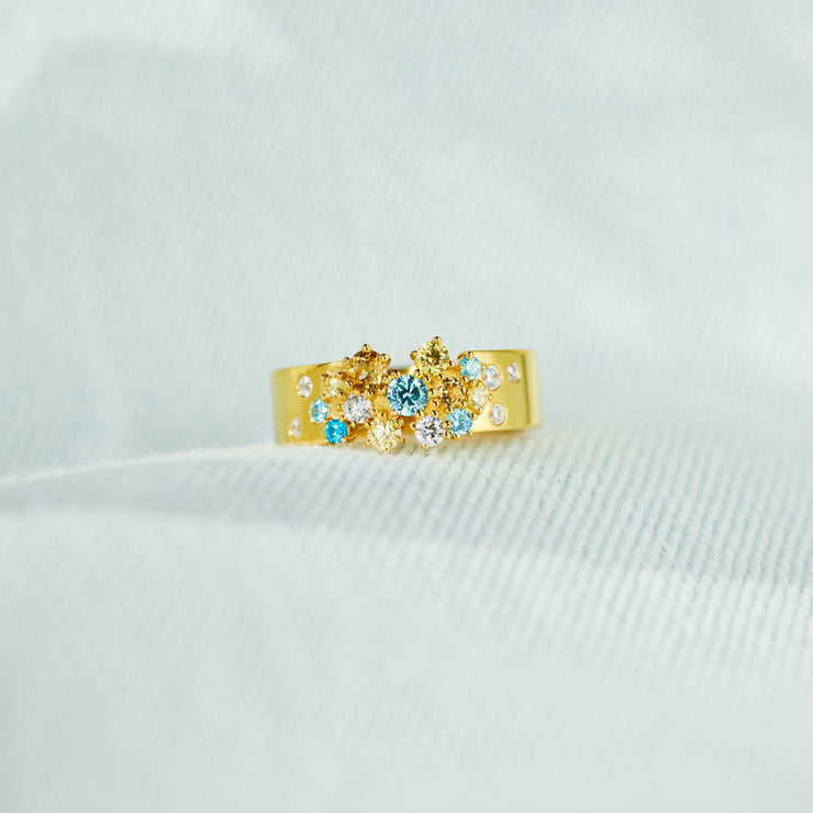 Scattered Gem Ring
