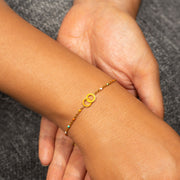 Tribe Enamel Interlocking Bracelet