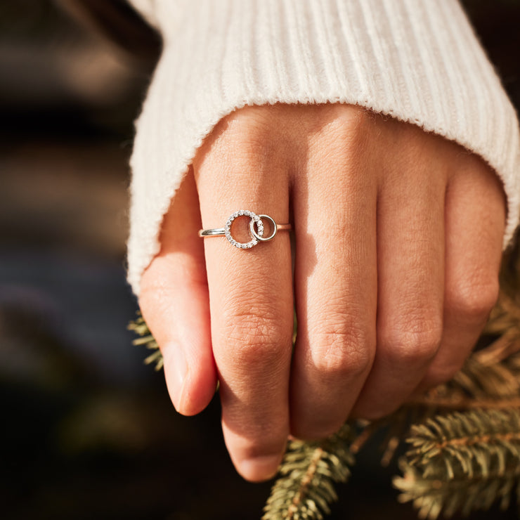 Free Use Linked Rings Inon Forever Linked Forever Loved Linked Circle Ring