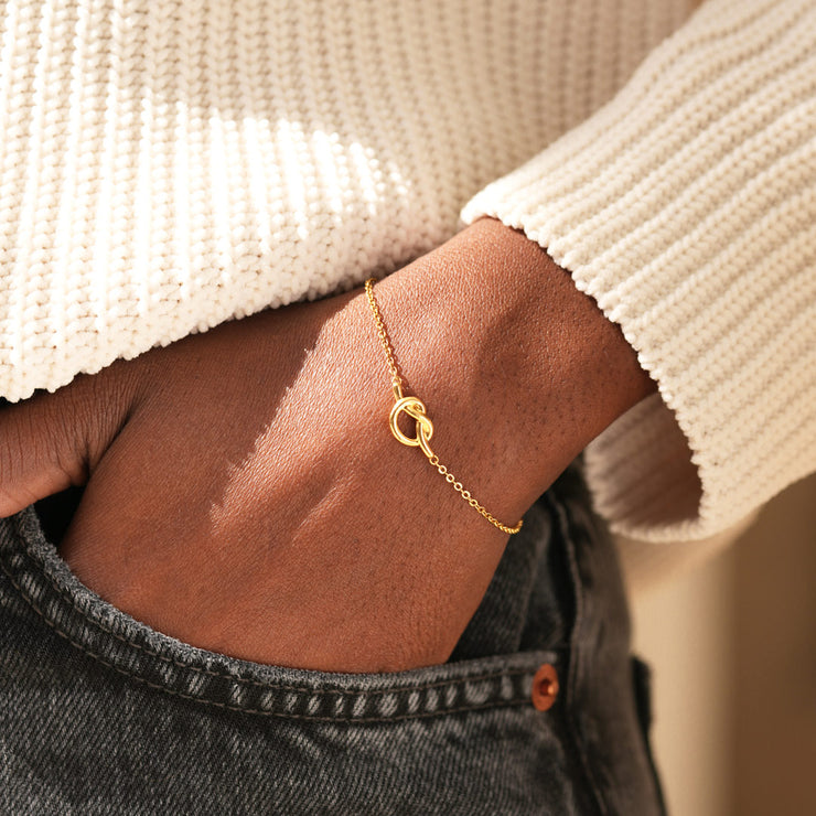 Heart Knot Bracelet