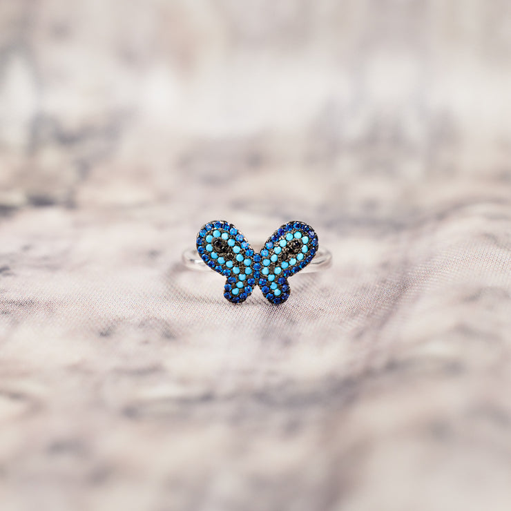 You Soar Pavé Butterfly Ring