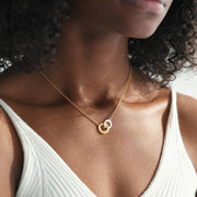 Matte Interlocking Necklace