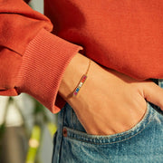 Rainbow Bar Bracelet