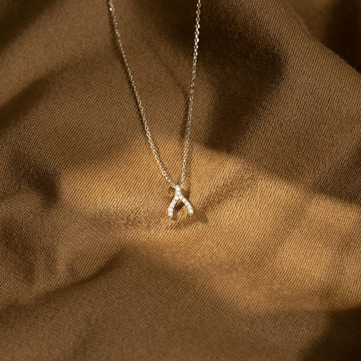 The Best Gift This Christmas Is You Wishbone Necklace