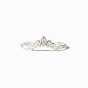 Curved Crown Ring