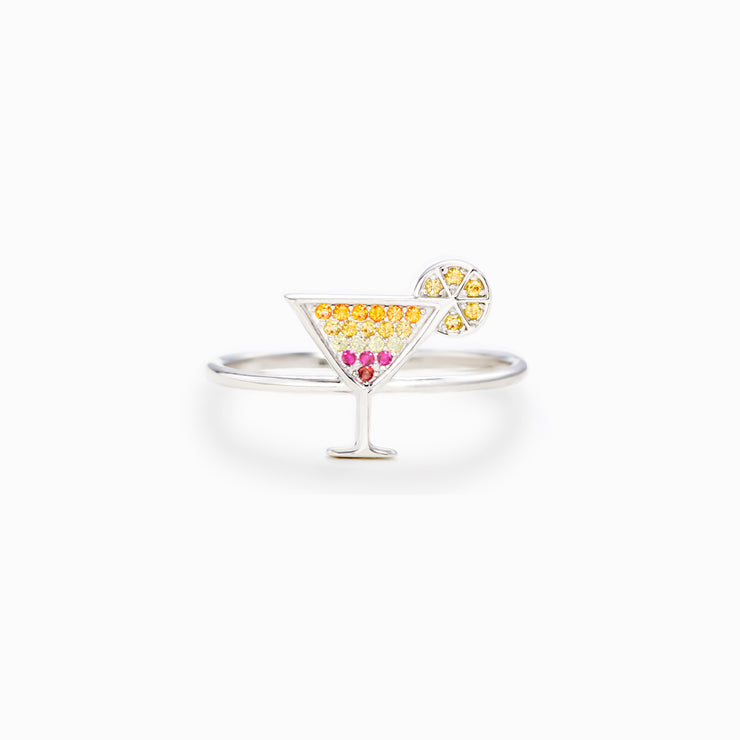 Cocktail Cup Ring S925