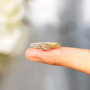 Handwoven Square Knot Ring