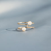 Two Pearl Ring