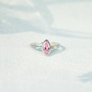 1-8 Names & Birthstones Marquoise Ring
