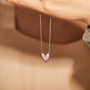 packed pave necklace