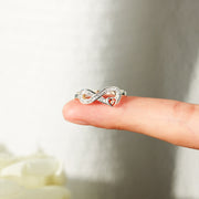 I'll Be There Always Heart Infinity Ring