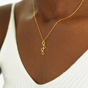 1-8 Birthstones Heartstring Necklace