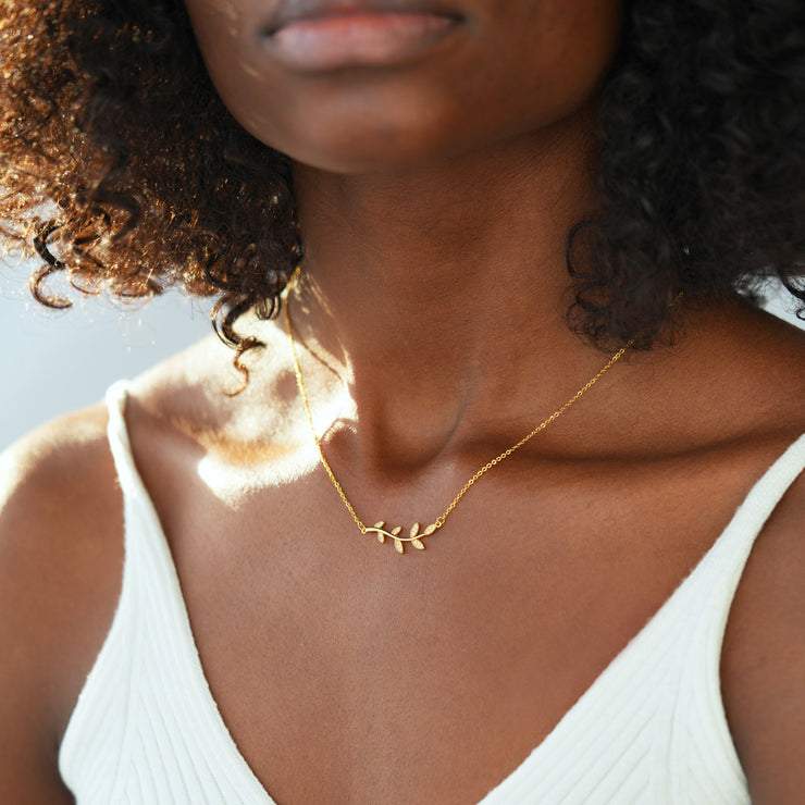 Tree Leaf Necklace