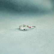 Birthstone Triangle Ring