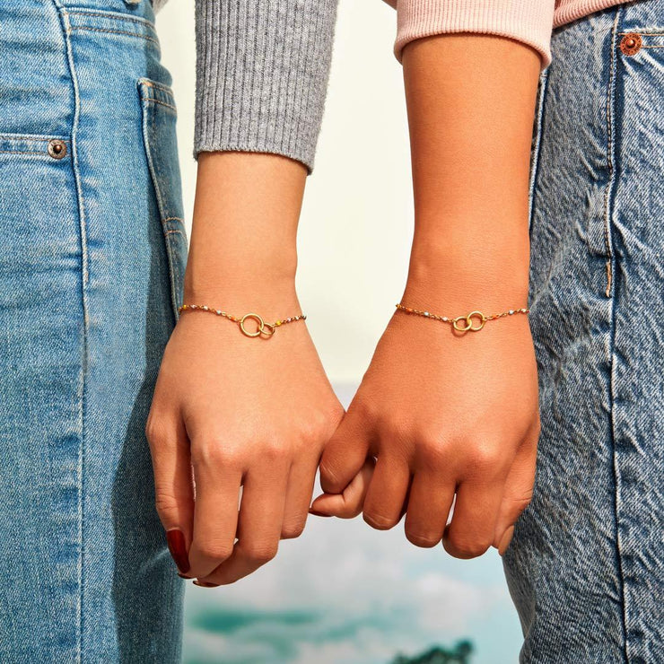 Sister Bracelet Gold - Gwen by Morse and Dainty