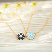 Five Petals Flower Necklace