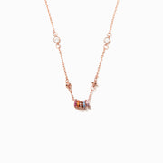 Rainbow Spacer Necklace