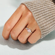 Pavé Knot Ring