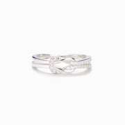 Knot Ring S925-Friendship Love 