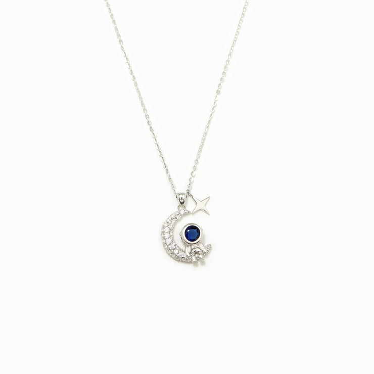 Astronaut On The Moon Necklace