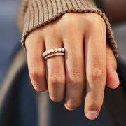 Pavé Pearl Ring